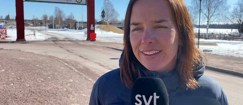 en projektledare vid vasaloppsmålet.