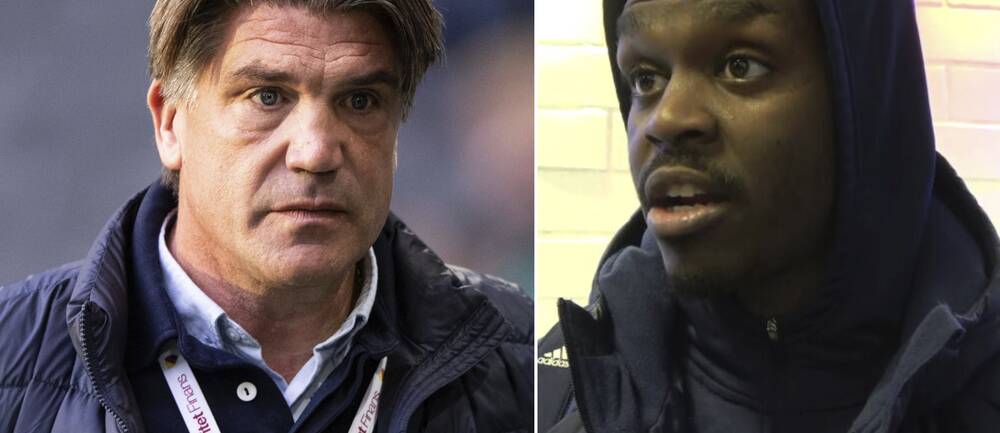 Bosse Andersson slår tillbaka mot Joel Asoro efter premiären