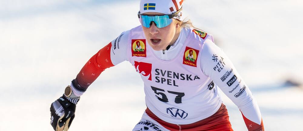 Ebba Andersson vann överlägset när SM-tremilen avgjordes i Kalix.