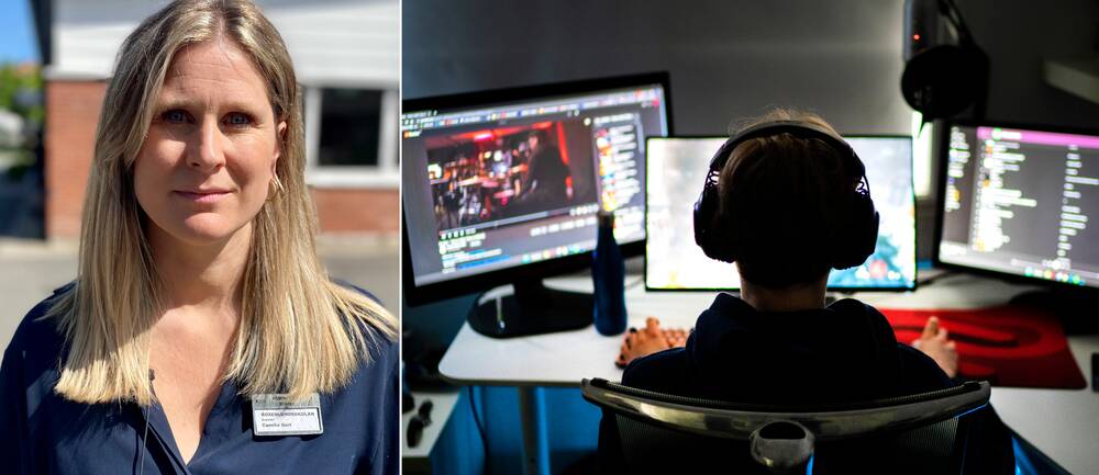 skolkuratorn Camilla Gert