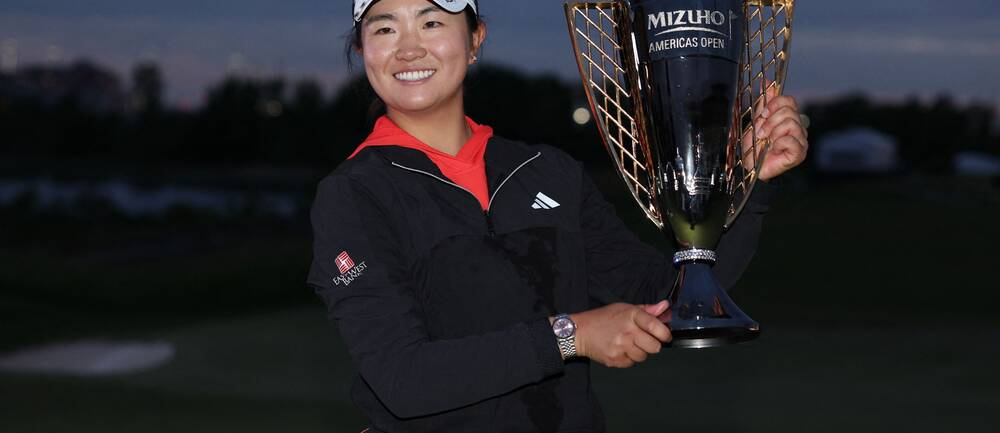 Rose Zhang vann på LPGA-touren direkt i proffsdebuten