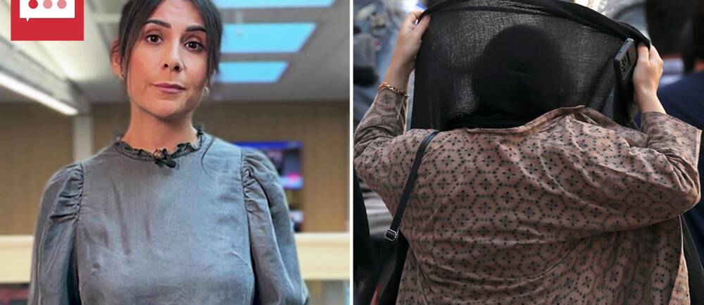 SVT:s utrikesreporter Gilda Hamidi-Nia förklarar vad det nya slöjförbudet innebär.