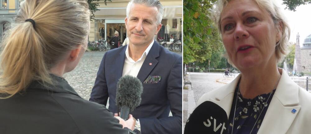 Susanne Lindholm Henningsson (KD) är kritisk till att tomtköerna slopas – Kemal Hoso (S) bemöter kritiken.