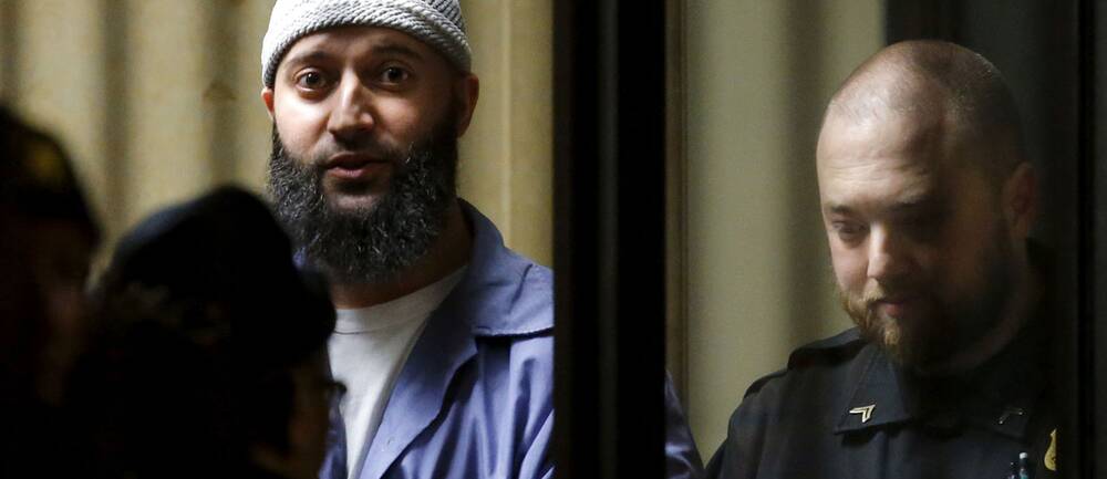 Adnan Syed.