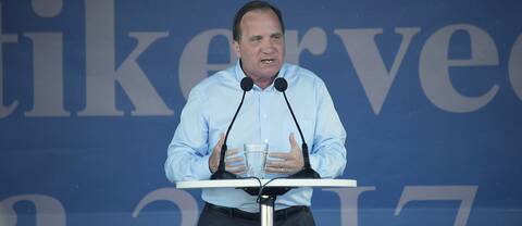 Stefan Löfven på Järvaveckan.