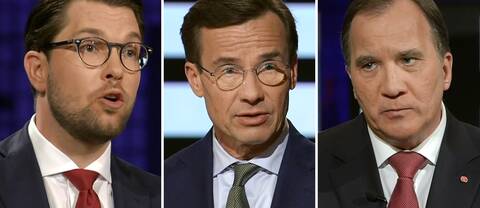 Jimmie Åkesson (SD) och Ulf Kristersson (M) klarade båda debatten bättre än statsminister Stefan Löfven (S) enligt pulbiken, visar Novus undersökning.