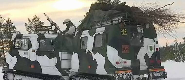 Hemvärnet i regionen är med i en stor militärövning på norsk mark.