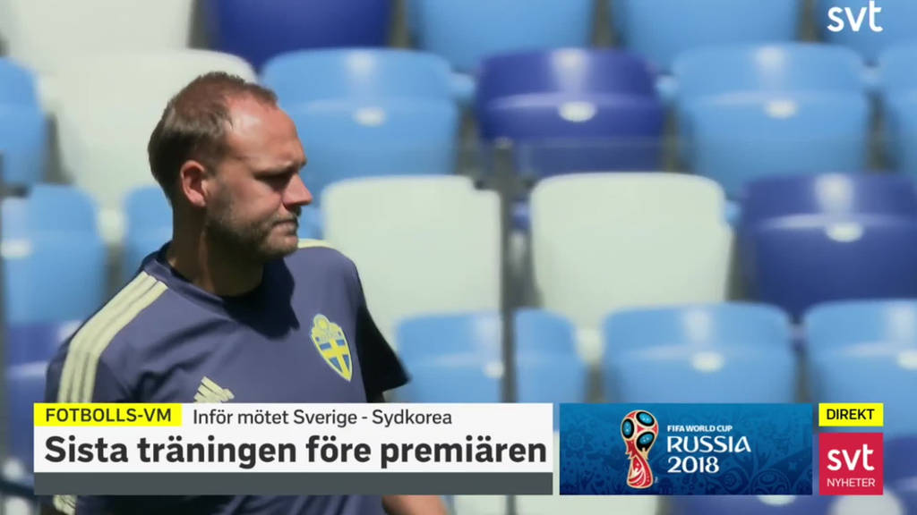 FIFA FotbollsVM 2018 Sveriges träning Avsnitt 4 SVT Play
