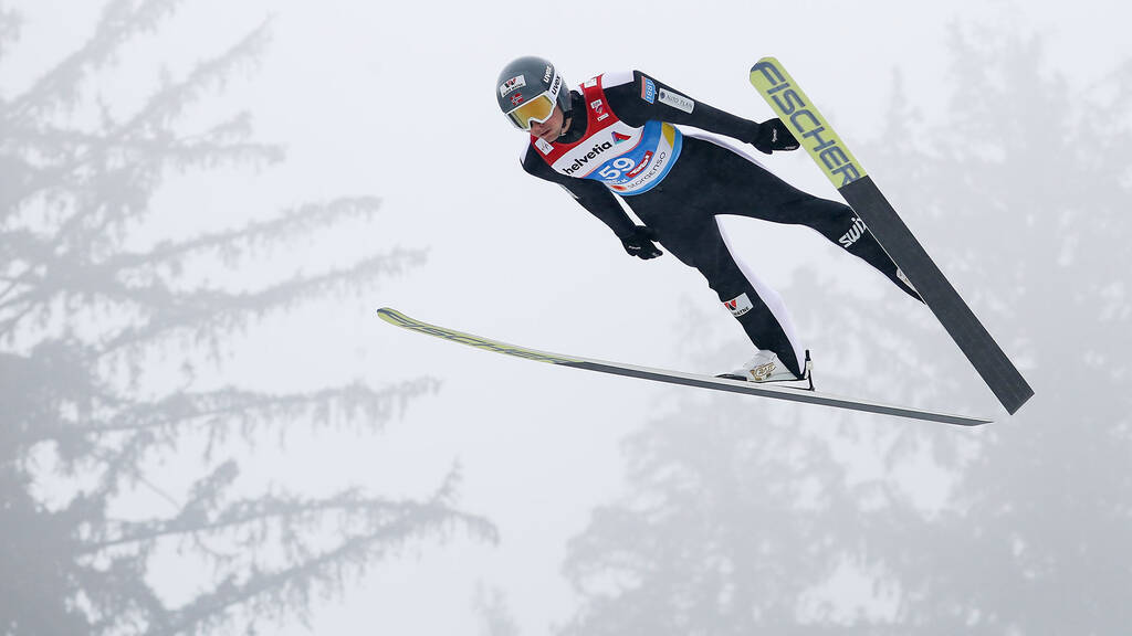 Skidor VM i Oberstdorf Nordisk kombination, backhoppning herrar