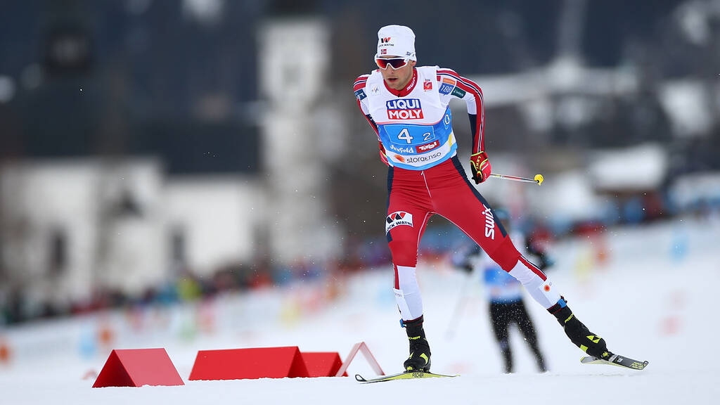 Skidor VM i Oberstdorf Nordisk kombination, jaktstart herrar SVT