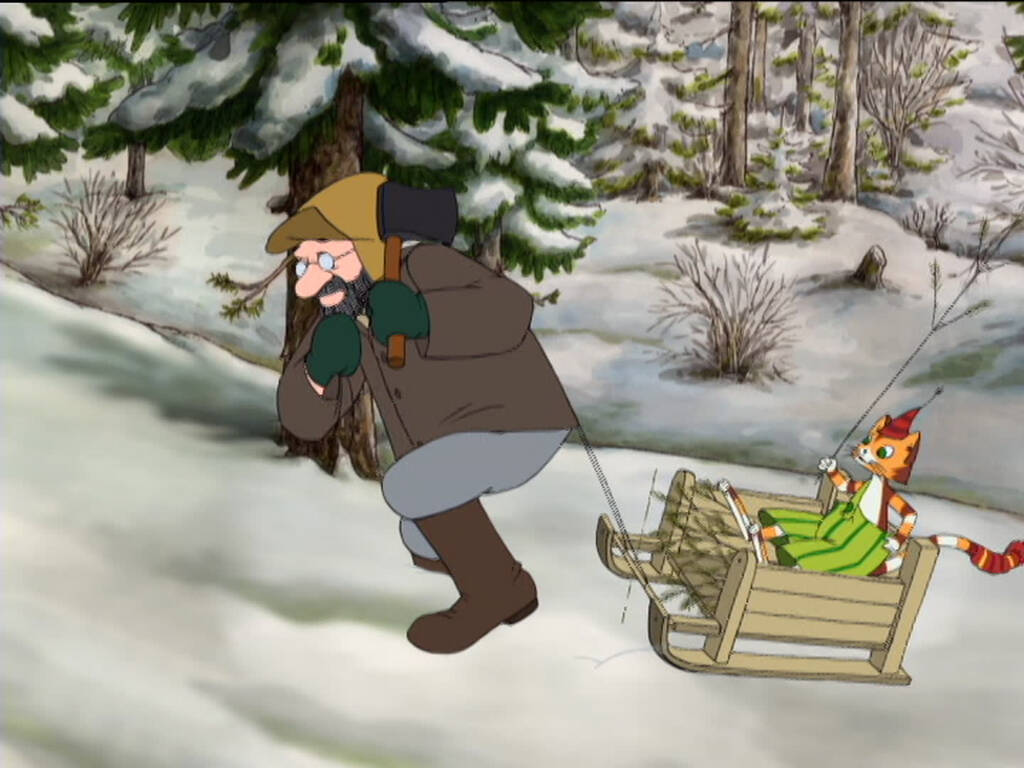 Pettson och Findus 3. Pettson får julbesök SVT Play