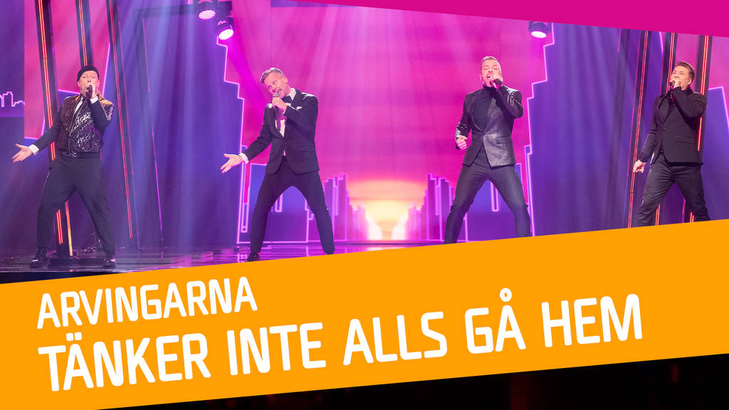 Melodifestivalen 2021 Se bidragen Arvingarna Tänker inte alls gå