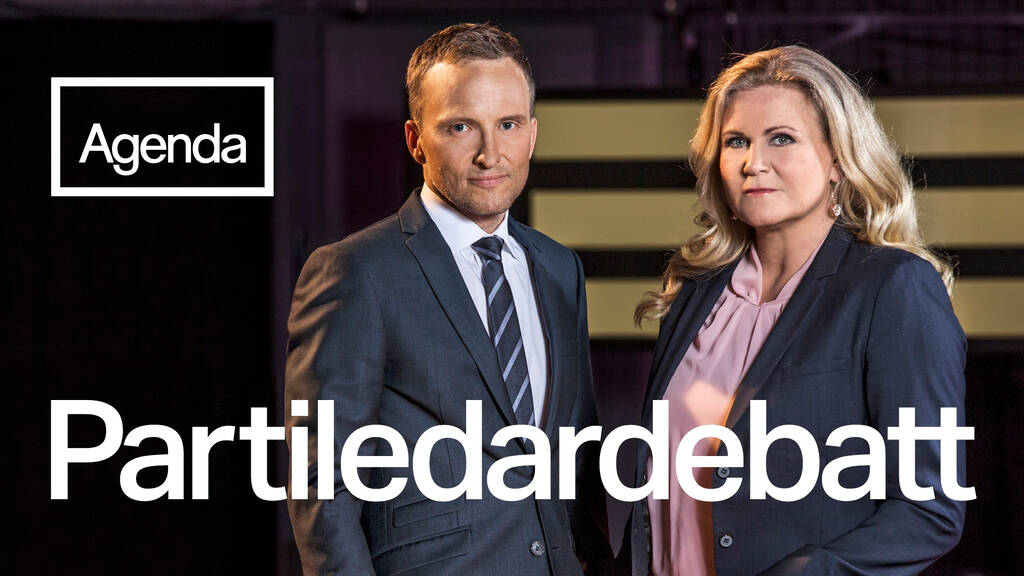 Agenda Partiledardebatt, del 1 SVT Play