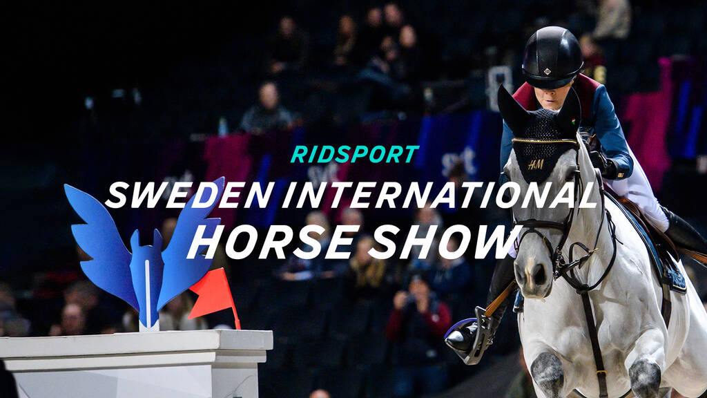 Ridsport Sweden International Horse Show Fyrspannskörning SVT Play
