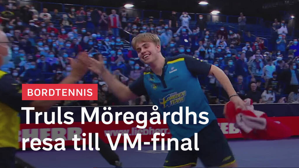 Sportnytt BORDTENNIS Truls Möregårdhs resa till VMfinal SVT Play