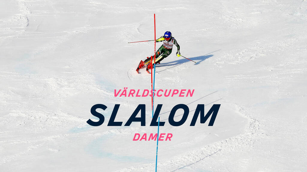 Alpint Världscupen Slalom, damer, åk 1 SVT Play