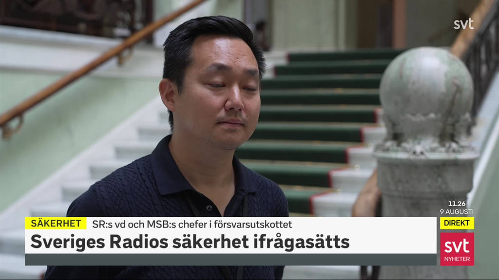 Nyheter Direkt SRs säkerhetskris idag hos försvarsutskottet SVT Play