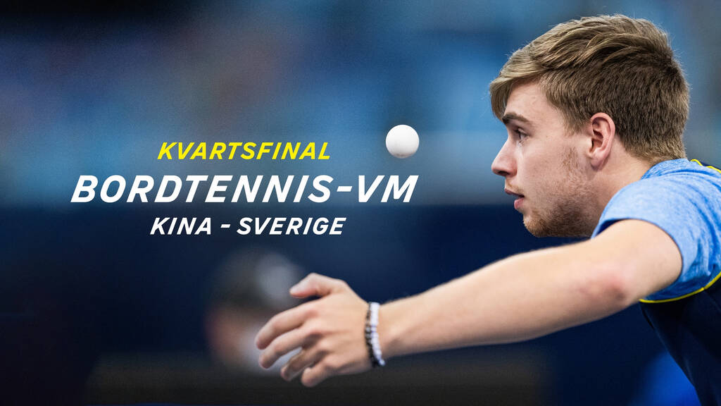 BordtennisVM Kina Sverige SVT Play