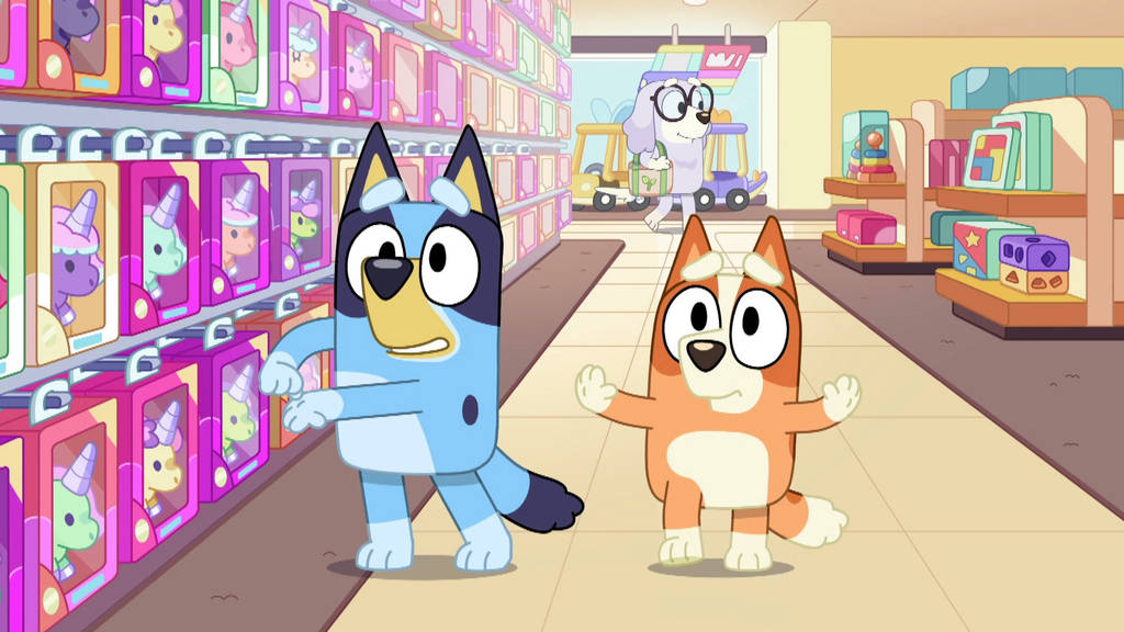 Bluey – Tysta leken | SVT Play