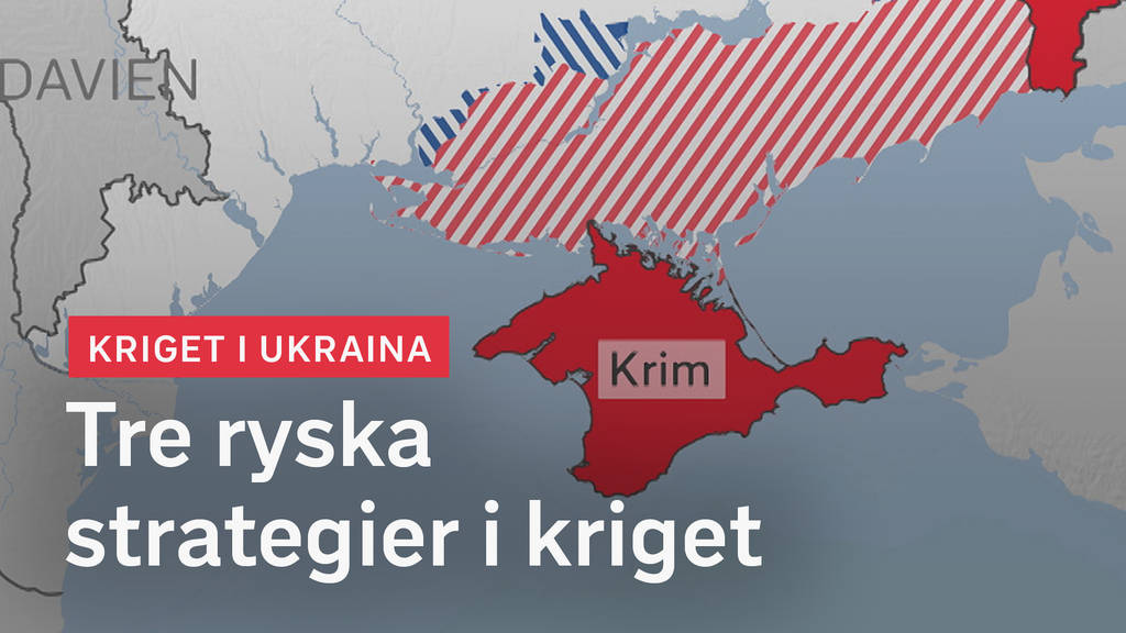 Rapport KRIGET I UKRAINA Det indikerar att Ryssland övergår till