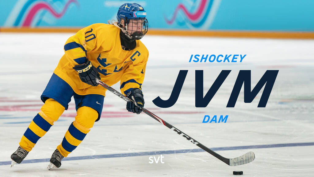 Ishockey JuniorVM damer FinlandSverige SVT Play