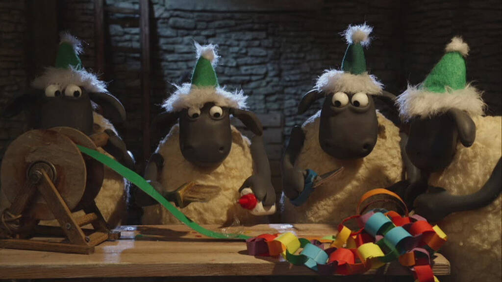 Fåret Shaun Vi önskar en fröjdefull jul SVT Play