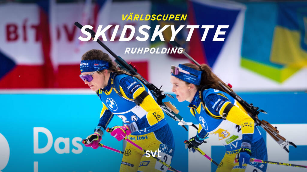 Skidskytte Världscupen Stafett, damer SVT Play