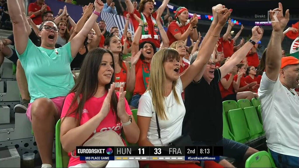 Basket EM Bronsmatch Ungern Frankrike Fin trea av Ungern SVT Play
