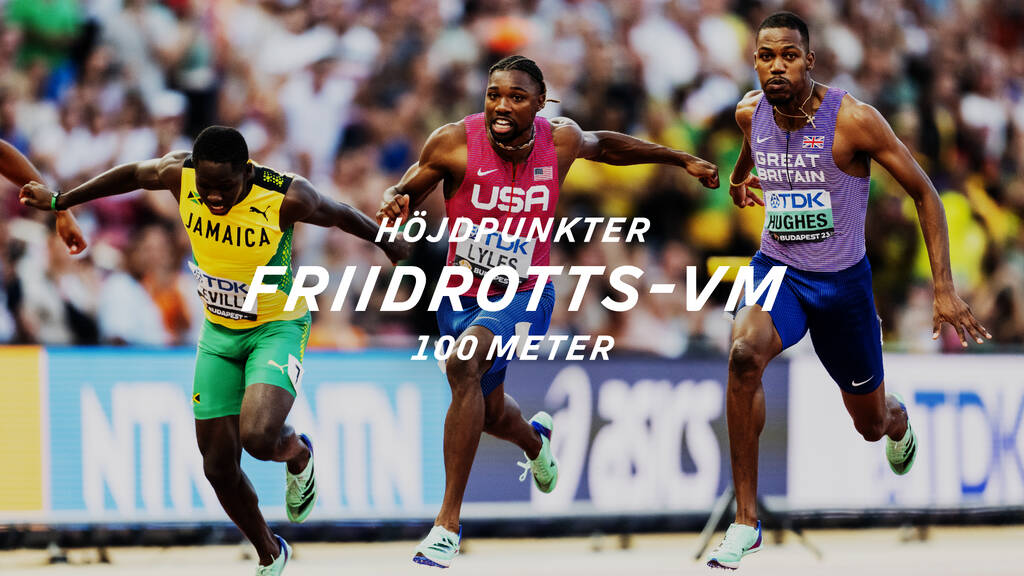 Friidrott Höjdpunkter FriidrottsVM 100m (h), final 20/8 SVT Play