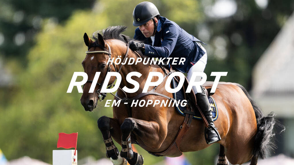 Ridsport Höjdpunkter EM i hoppning Jens Fredricsson och Markan