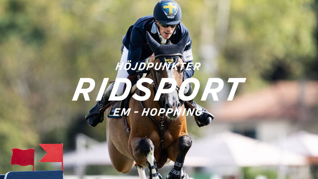 Ridsport Höjdpunkter EM i hoppning i Milano Henrik von Eckermann 1