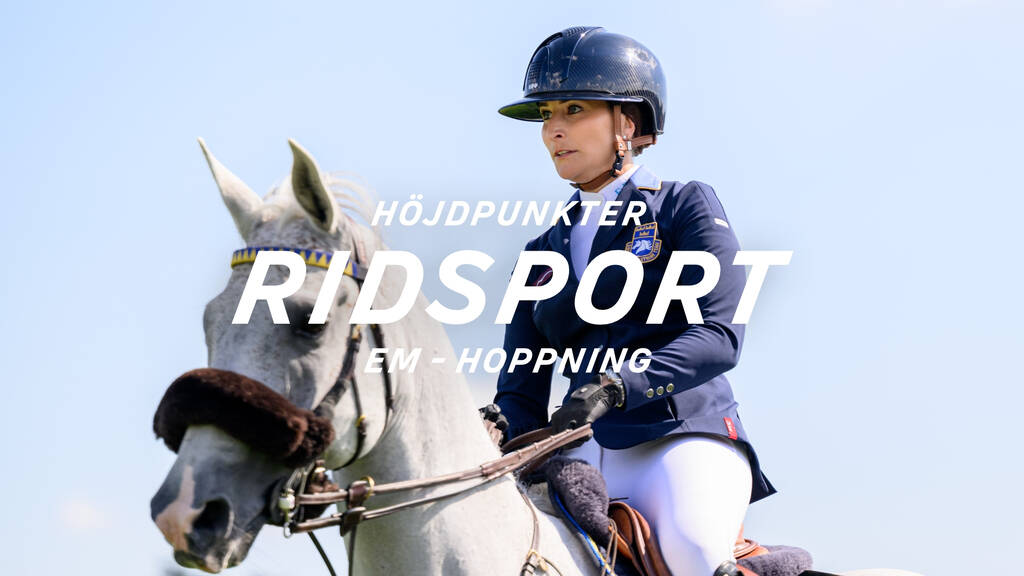 Ridsport Höjdpunkter EM i hoppning i Milano Wilma Hellström 1/9