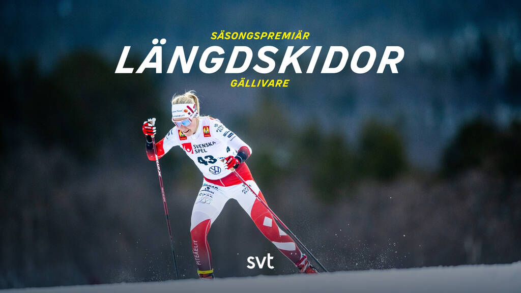 Längdskidor Gällivare Sprint, final SVT Play