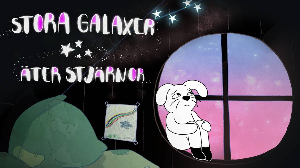Stora galaxer äter stjärnor | SVT Play