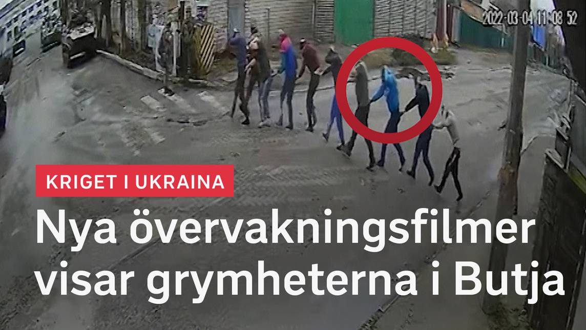 Rapport – KRIGET I UKRAINA: Se scenerna utanför det ryska högkvarteret ...