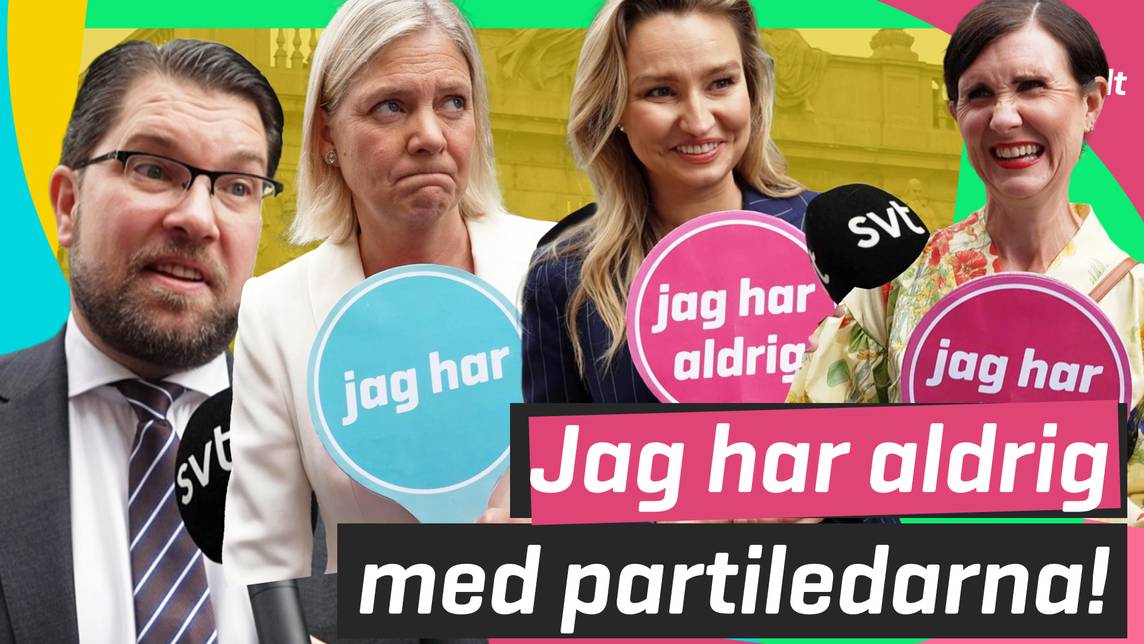 Lilla Aktuellt & Lilla Aktuellt skola – Partiledarna spelar Jag har ...