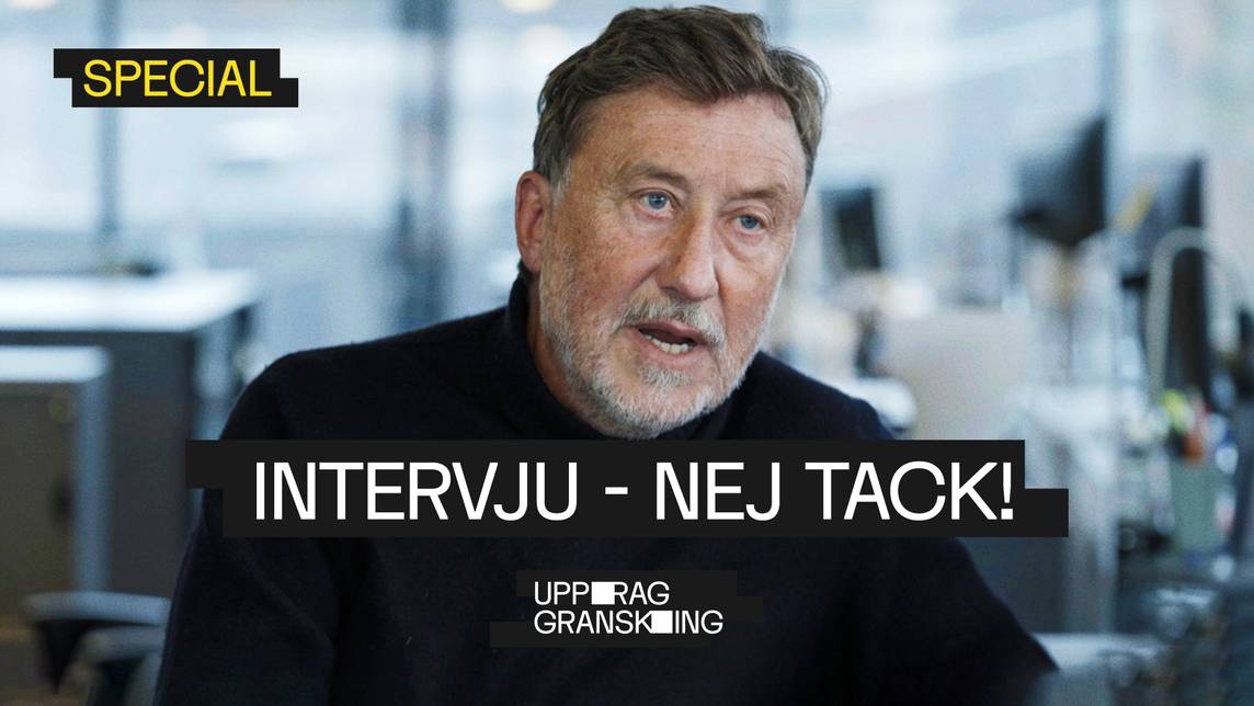 Uppdrag granskning – Intervju – nej tack! | SVT Play