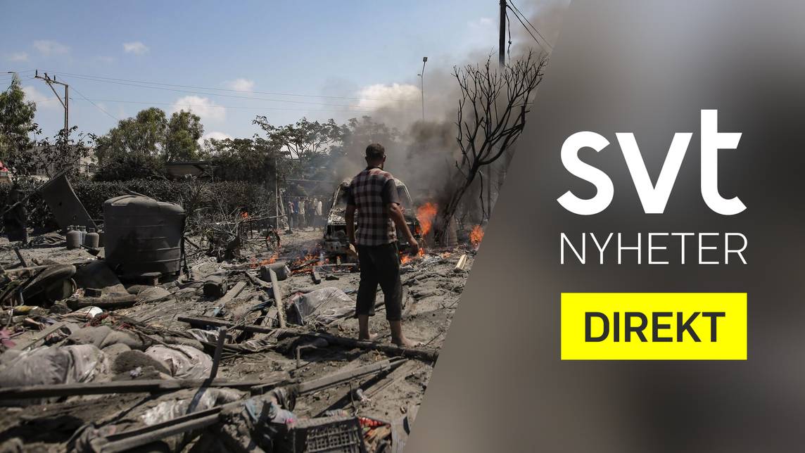 SVT Nyheter Direkt – Över 70 döda i attack mot Gaza | SVT Play