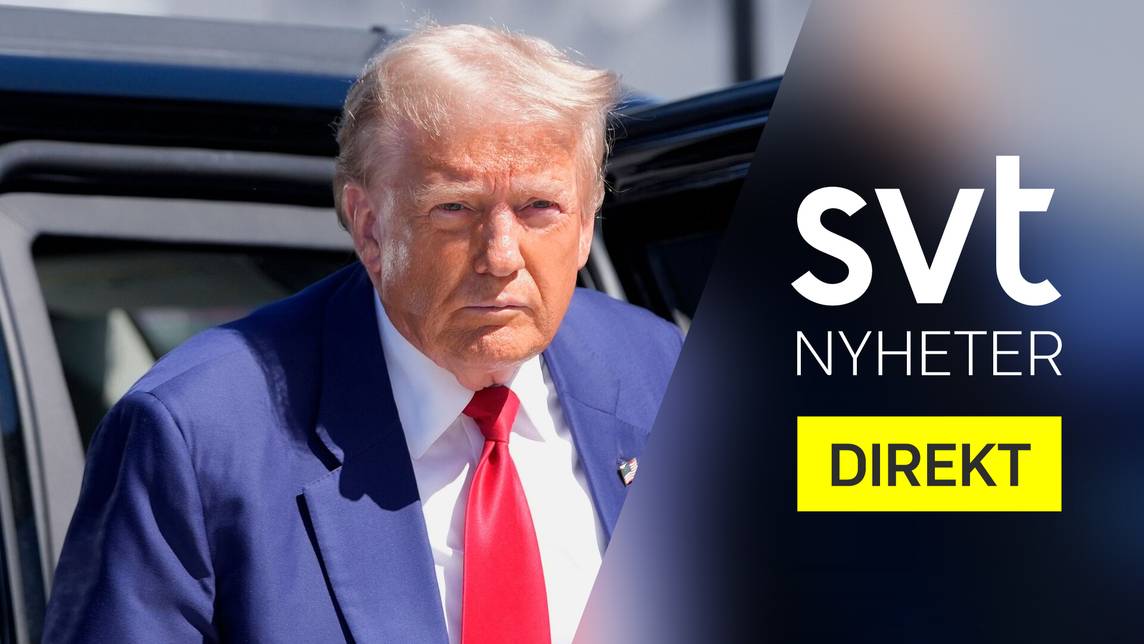 SVT Nyheter Direkt – Skottlossning nära Donald Trump | SVT Play