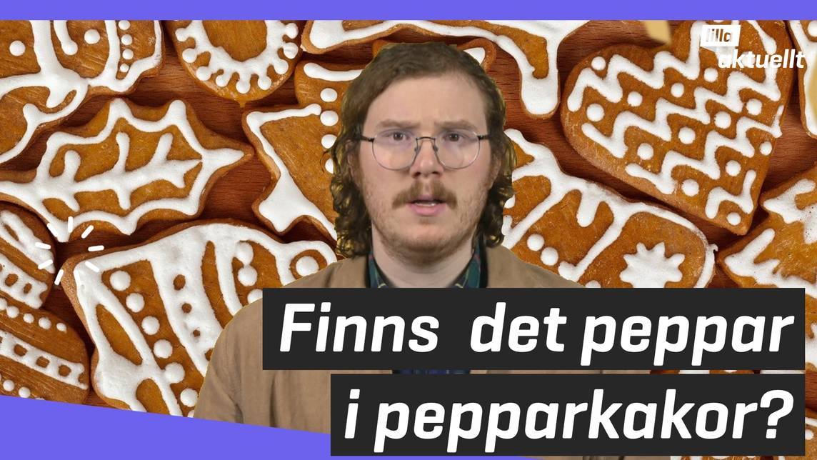 Lilla Aktuellt & Lilla Aktuellt skola – Peppar i pepparkakor? | SVT Play