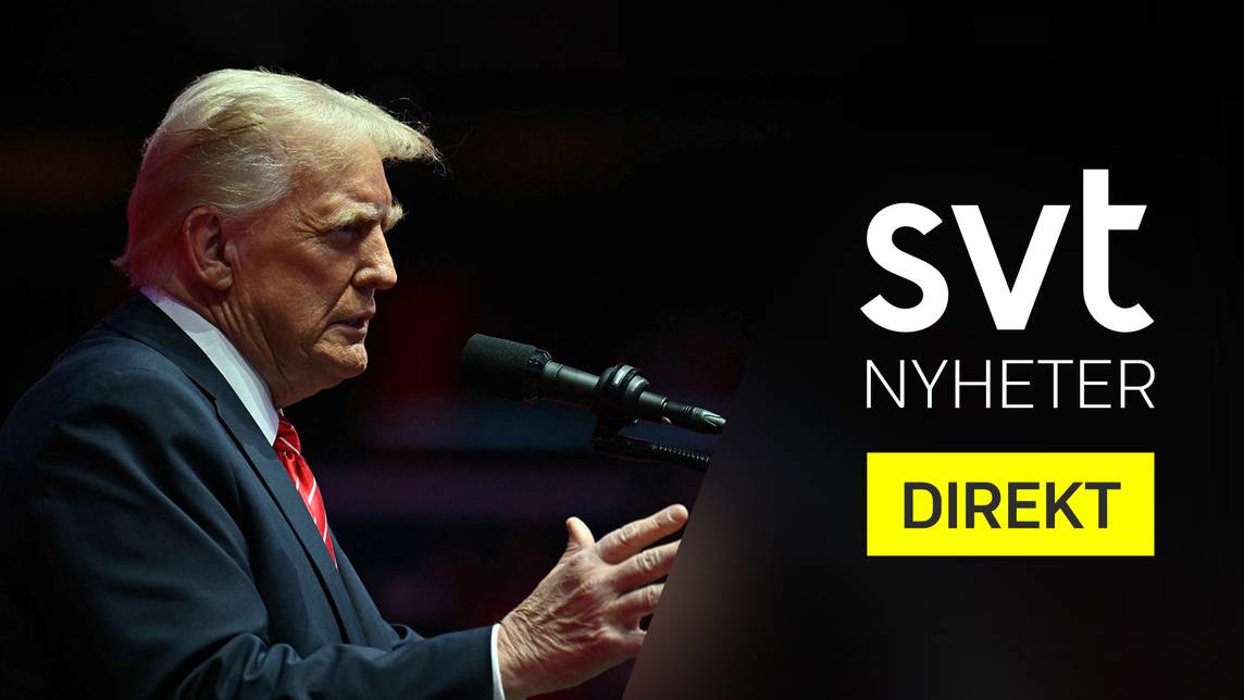 SVT Nyheter Direkt – Trump talar på Världsekonomiskt forum | SVT Play