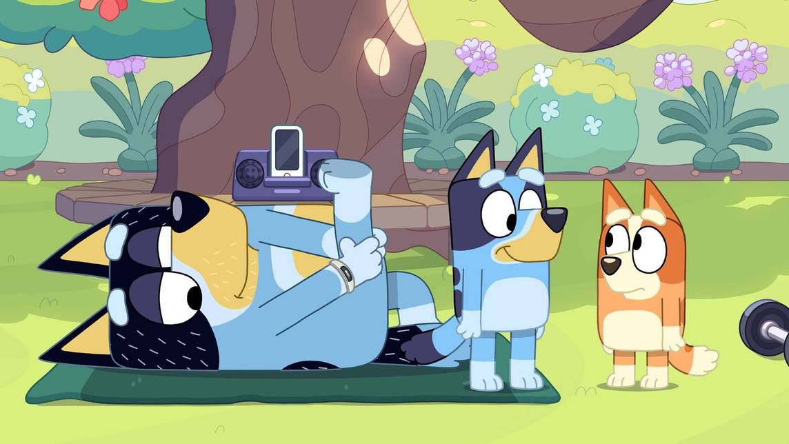 Bluey – Träning | SVT Play