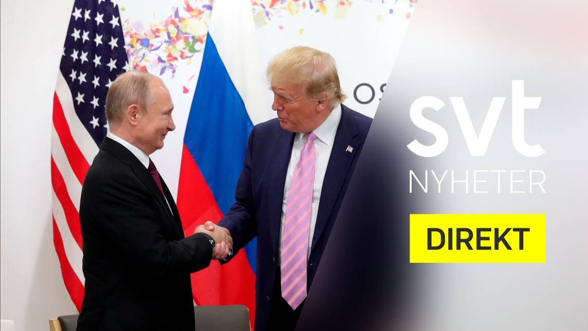 SVT Nyheter Direkt – Samtalet: Trump och Putin | SVT Play