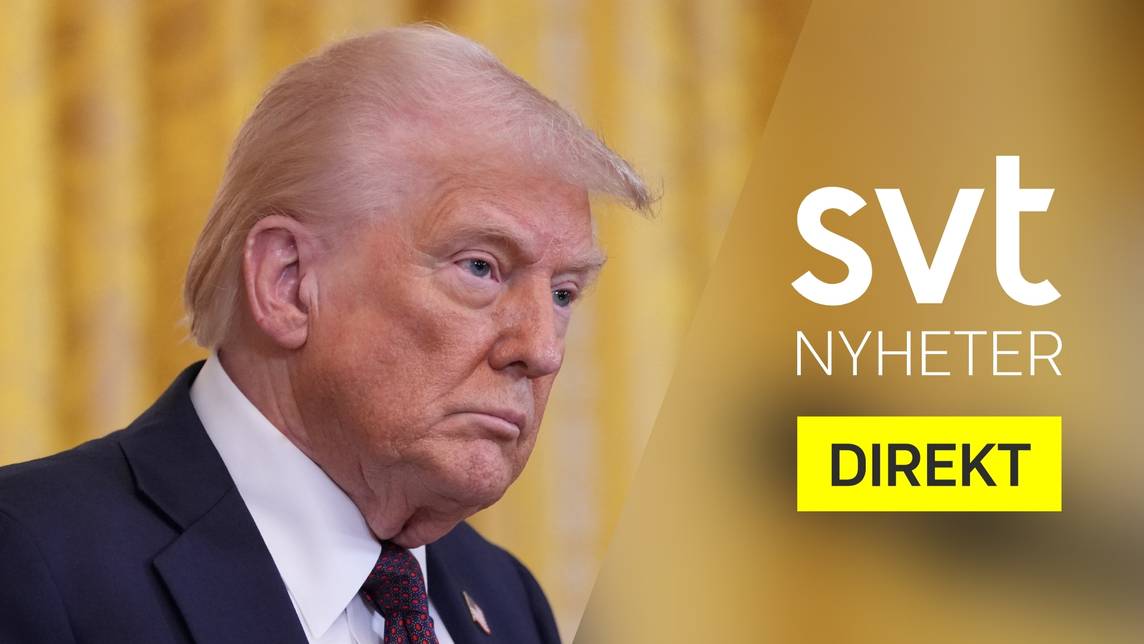 SVT Nyheter Direkt – Trump presenterar nya tullar | SVT Play