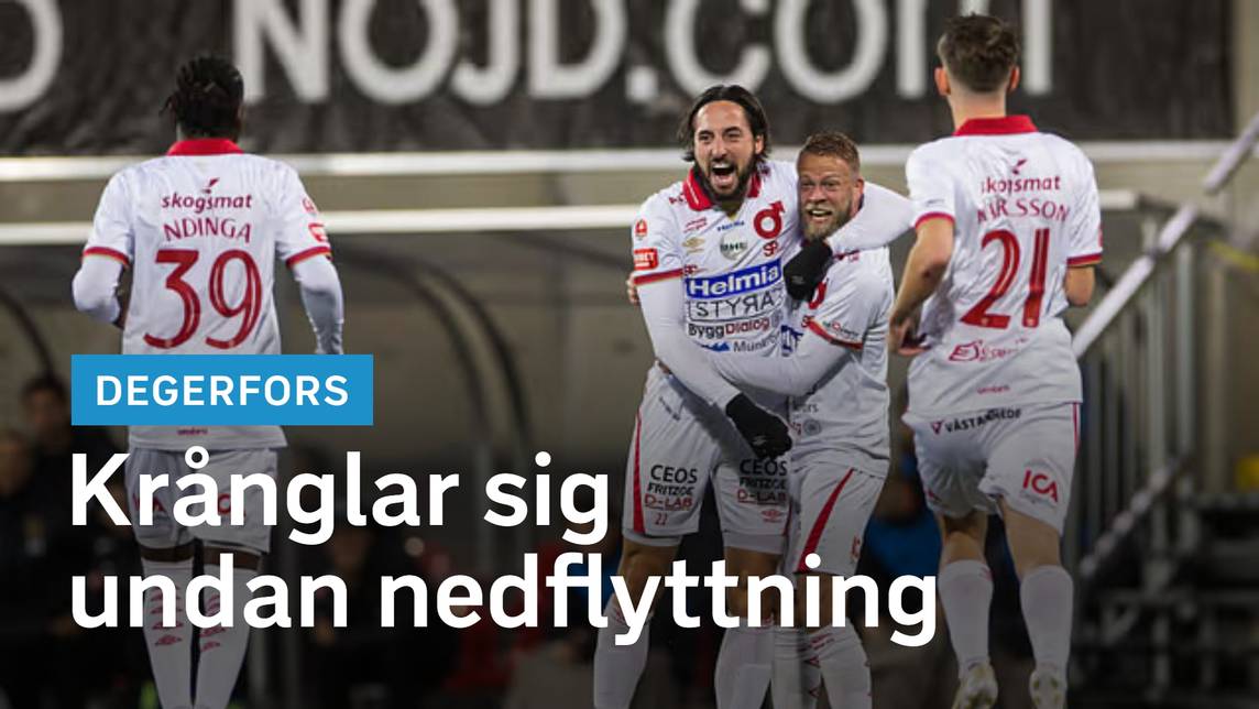 Fotbollsstudion – Degerfors: 