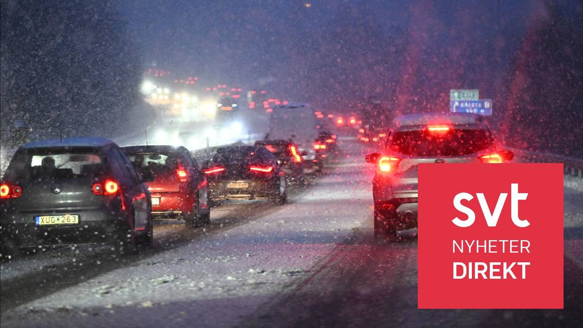 Kraftigt snöfall varnas för – SMHI utfärdar varningar - underhållning news from SVT Play