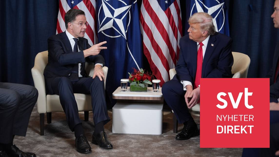 SVT Nyheter Direkt – Trump backar från tullhotet | SVT Play
