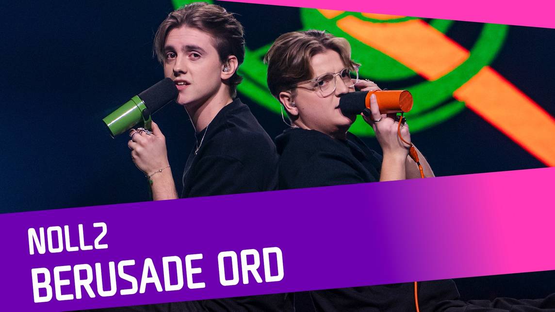 Melodifestivalen: Se bidragen – noll2 – Berusade ord | SVT Play