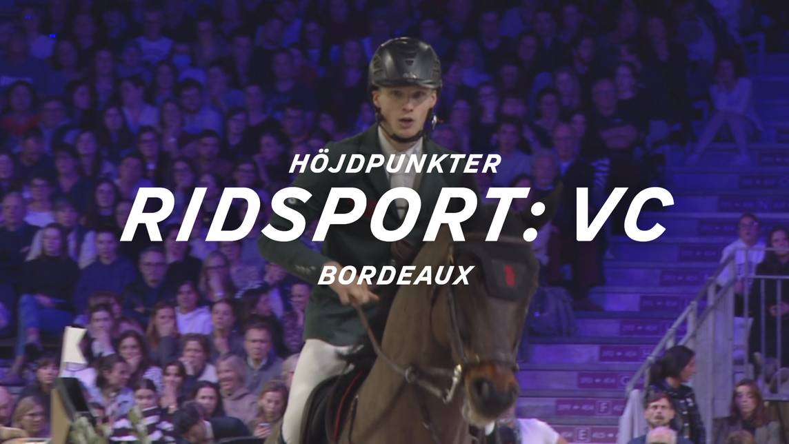 Ridsport: Höjdpunkter – Ridsport: VC Hoppning Tom Schewe 7/2 | SVT Play