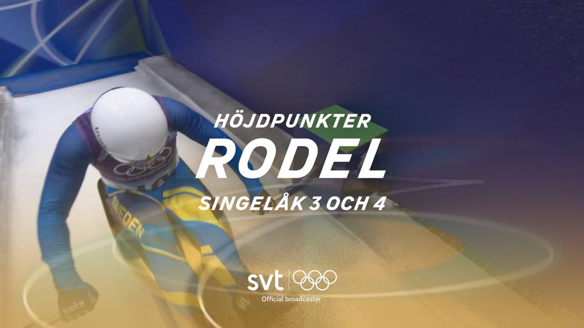 OS 2026: Rodel – Rodel, herrar 8/2 | SVT Play